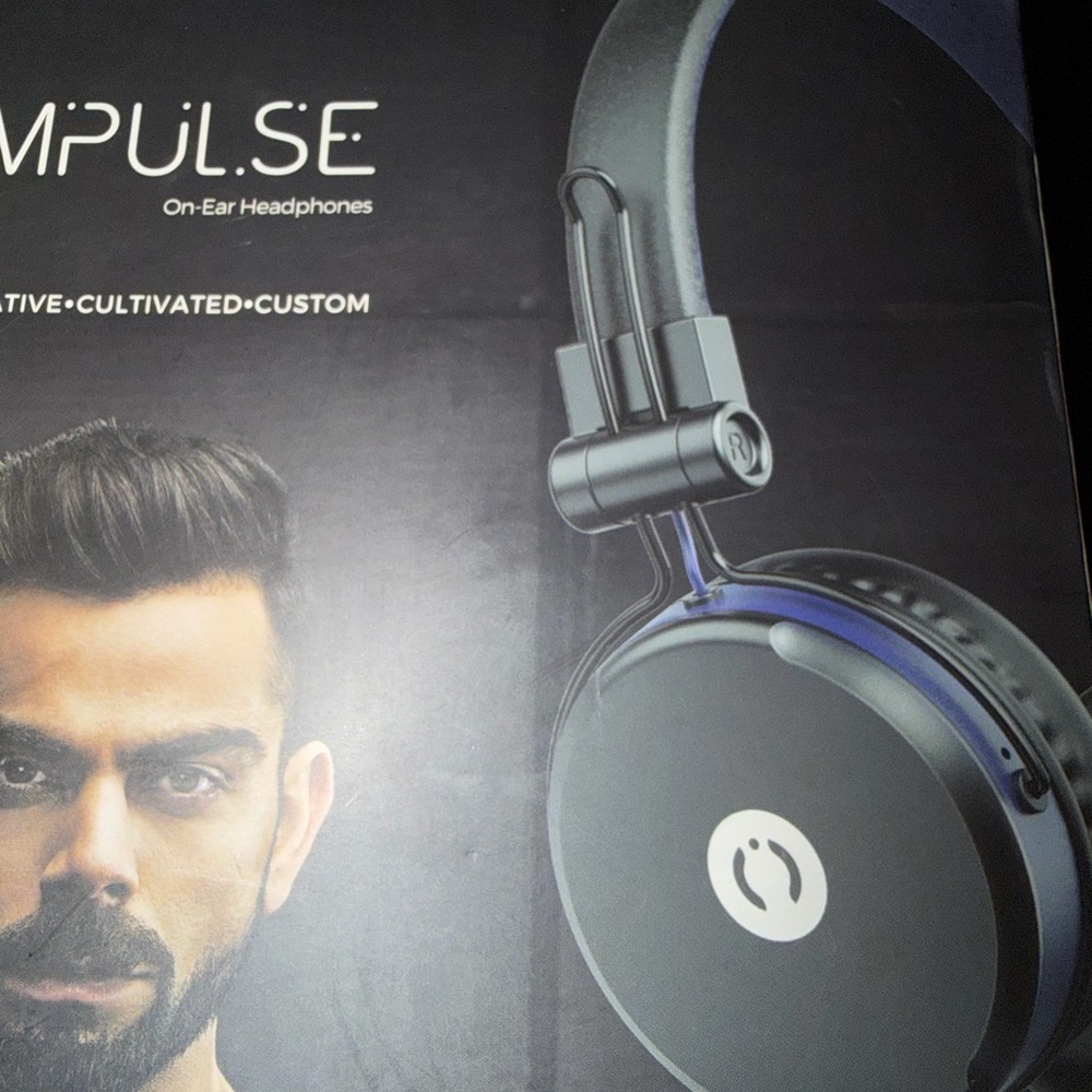 Pulse On-Ear Headphones - Black